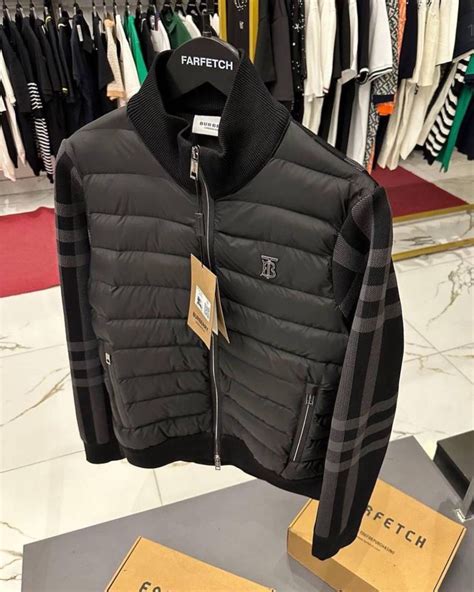 burberry şişme mont